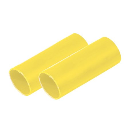 ANCOR Battery Cable Adhesive Lined Heavy Wall Battery Cable Tubing BCT - 1inx3in - Yellow - 2 Piec 327903